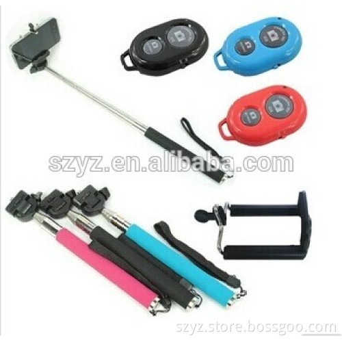 2014 china new innovative product selfie stick camera monopod bluetooth selfie remote